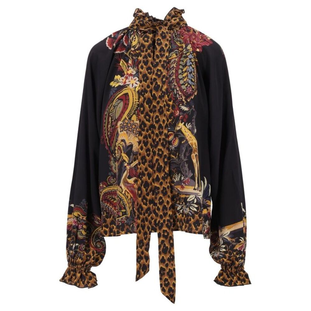 Etro Women Animal Print Shirt
